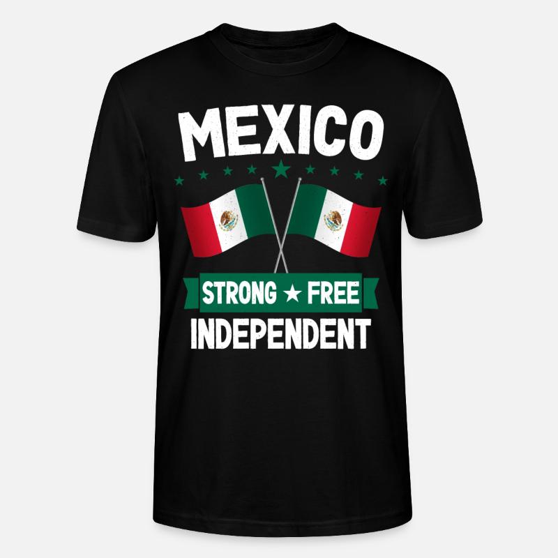 Mexiko - Stanley/Stella Unisex Bio-T-Shirt CRAFTER - Schwarz