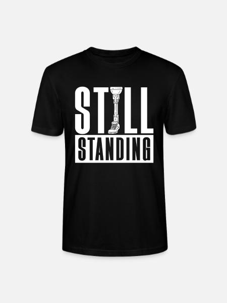 Beinprothese Still Standing - Stanley/Stella Unisex Bio-T-Shirt CRAFTER - Schwarz