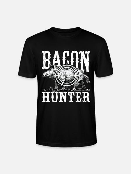 Jäger Wildschwein Jagen - Stanley/Stella Unisex Bio-T-Shirt CRAFTER - Schwarz