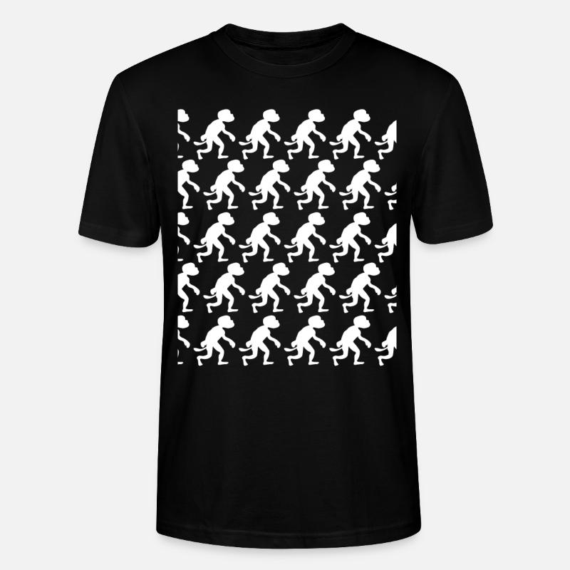 Singe beaucoup de singes - T-shirt bio CRAFTER Stanley Stella Unisexe - noir