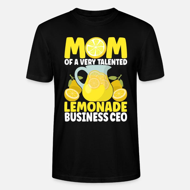 Stand de limonade Lemonade - T-shirt bio CRAFTER Stanley Stella Unisexe - noir