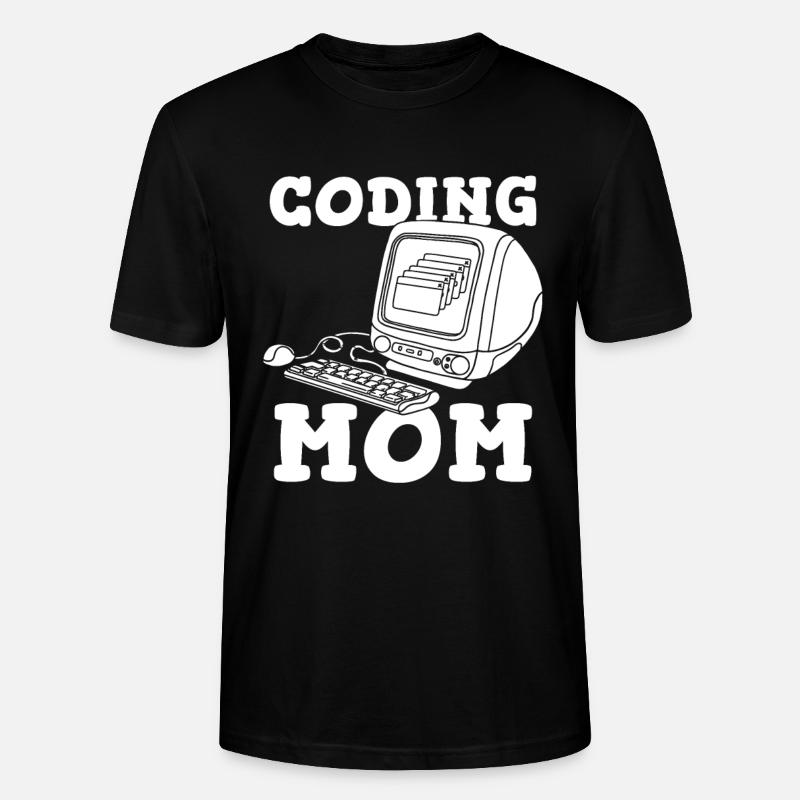 Entwickler Coder Programmierer Mutter - Stanley/Stella Unisex Bio-T-Shirt CRAFTER - Schwarz