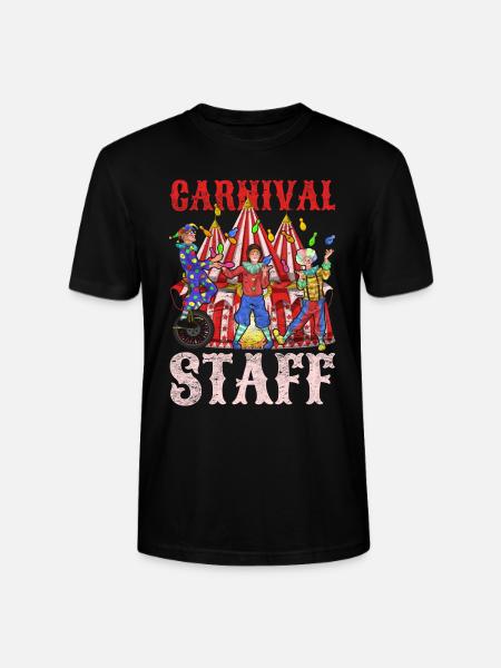 Karneval Cirkus Artist Klovn Gave Cirkus - Stanley Stella CRAFTER unisex økologisk-T-shirt - sort