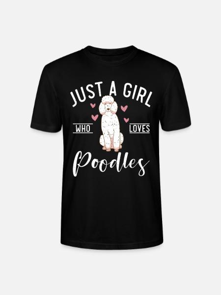 Poodle Gifts - Stanley/Stella Unisex Bio-T-Shirt CRAFTER - Schwarz