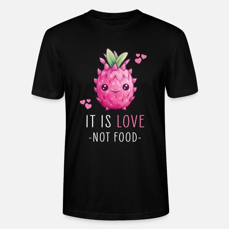 Fruit du dragon Kawaii - T-shirt bio CRAFTER Stanley Stella Unisexe - noir