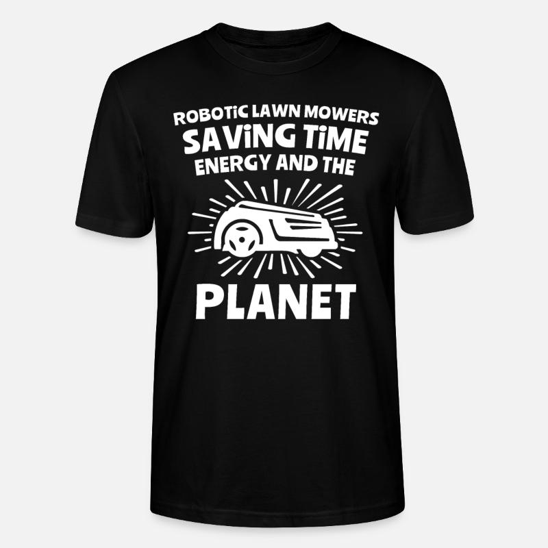 Mähroboter - Stanley/Stella Unisex Bio-T-Shirt CRAFTER - Schwarz
