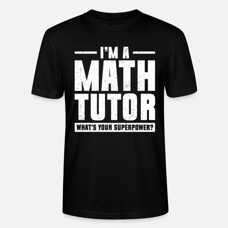 Tutor Geschenk Tutor - Stanley/Stella Unisex Bio-T-Shirt CRAFTER - Schwarz