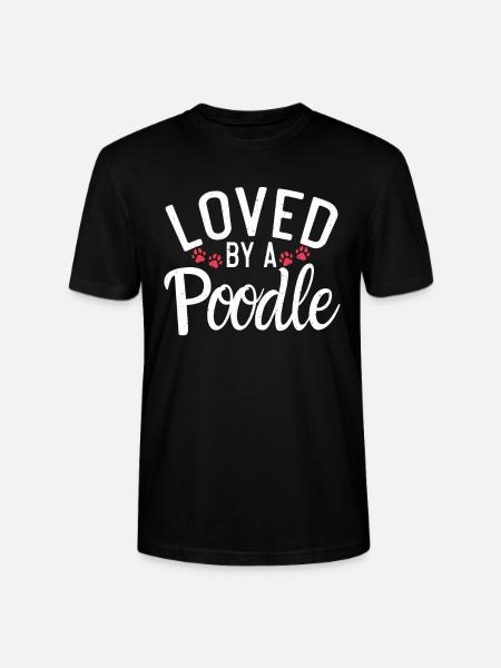 Poodle Gifts - Stanley/Stella Unisex Bio-T-Shirt CRAFTER - Schwarz