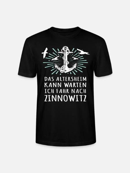 Zinnowitzer Spruch Zinnowitz - Stanley/Stella Unisex Bio-T-Shirt CRAFTER - Schwarz