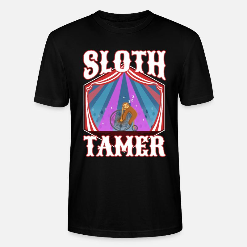 Sloth Tamer - Stanley/Stella Unisex Bio-T-Shirt CRAFTER - Schwarz