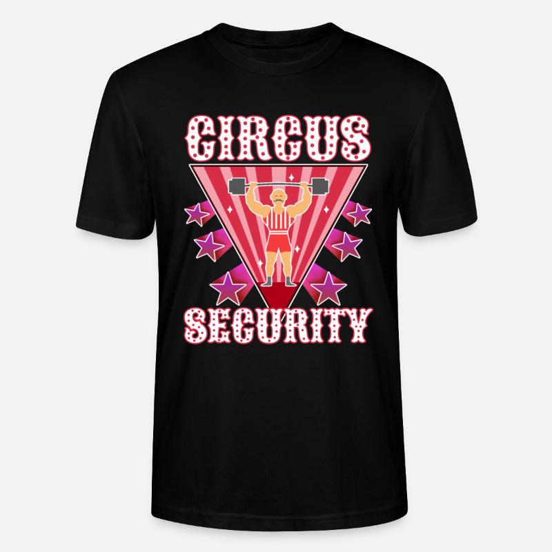 Circus security - Stanley/Stella Unisex Bio-T-Shirt CRAFTER - Schwarz