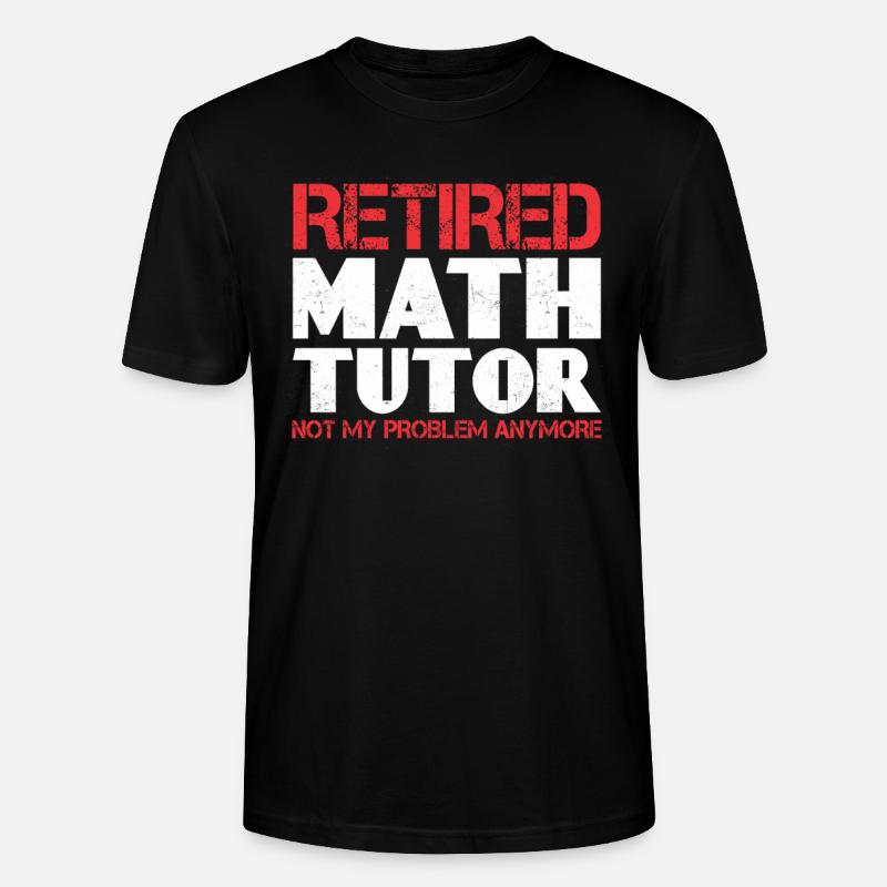 Tutor Geschenk Tutor - Stanley/Stella Unisex Bio-T-Shirt CRAFTER - Schwarz