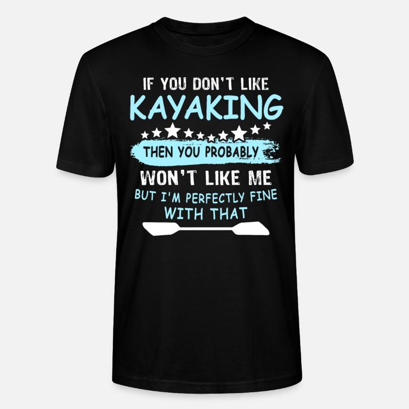 Kayaking - Stanley/Stella Unisex Bio-T-Shirt CRAFTER - Schwarz