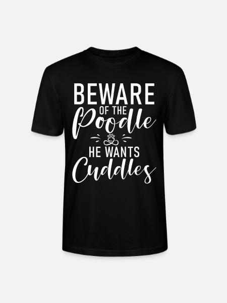 Cadeaux Caniche - T-shirt bio CRAFTER Stanley Stella Unisexe - noir