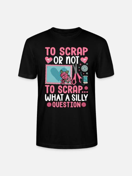 Scrapbooking Scrapbooker - Stanley/Stella CRAFTER Unisex Organic T-Shirt - black
