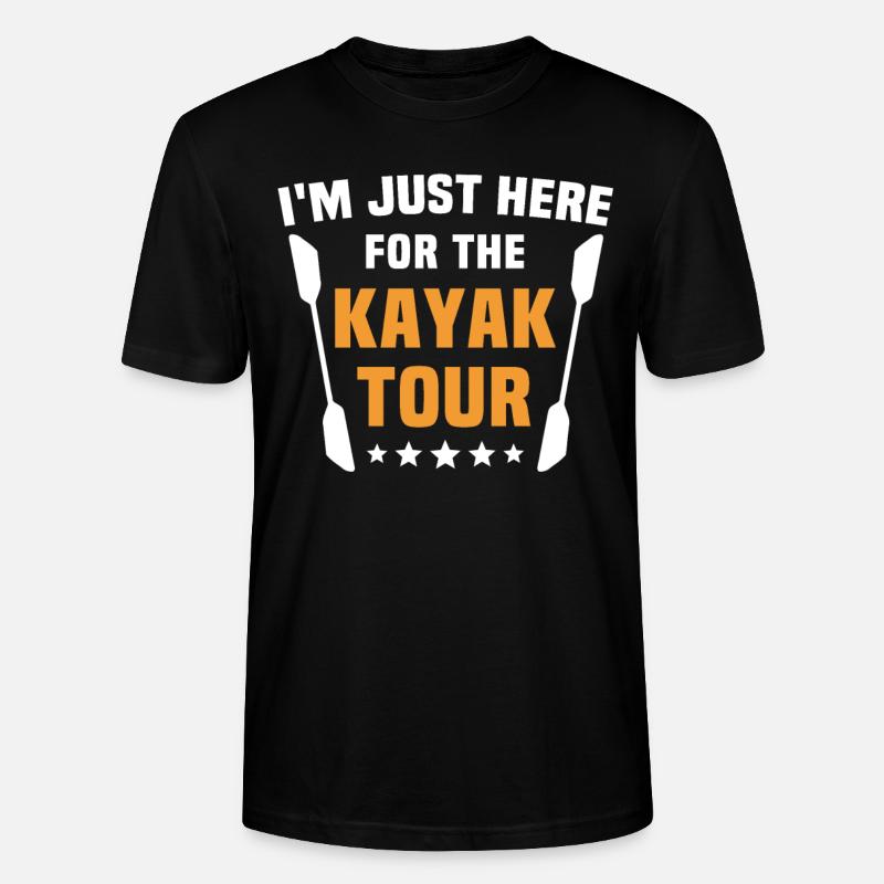 Kayaking - Stanley/Stella Unisex Bio-T-Shirt CRAFTER - Schwarz