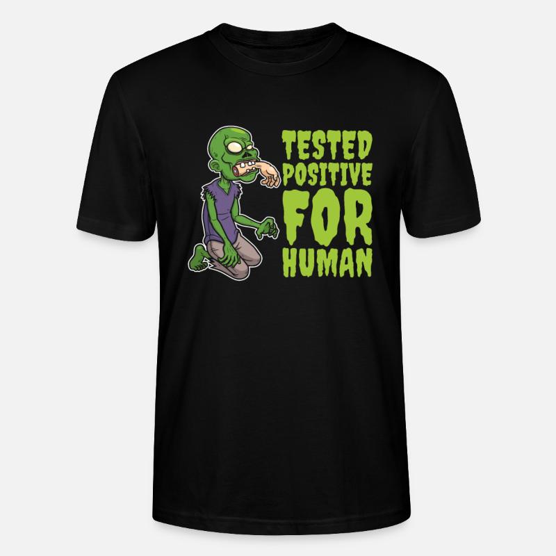 Zombie Halloween Cool - Stanley/Stella Unisex Bio-T-Shirt CRAFTER - Schwarz