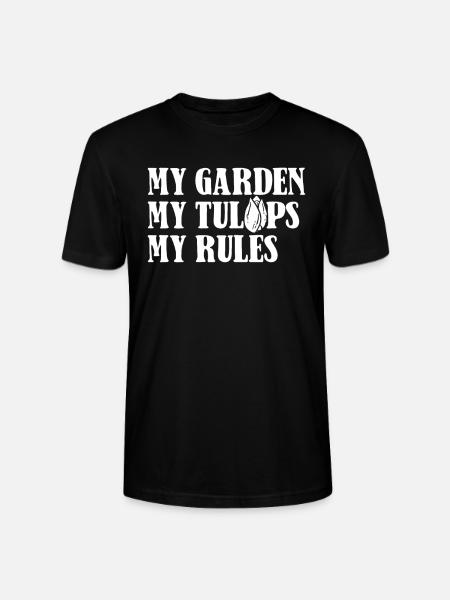 Tulpen Tulpen - Stanley/Stella Unisex Bio-T-Shirt CRAFTER - Schwarz