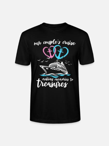Cruise Couple - Stanley/Stella CRAFTER Unisex Organic T-Shirt - black