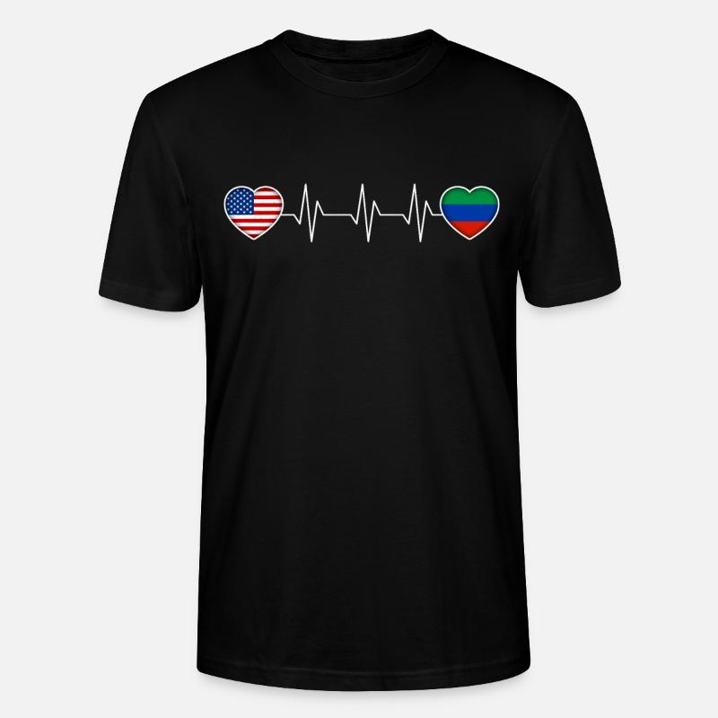 Dagestan - Stanley/Stella Unisex Bio-T-Shirt CRAFTER - Schwarz