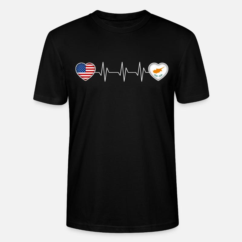 Zypern - Stanley/Stella Unisex Bio-T-Shirt CRAFTER - Schwarz