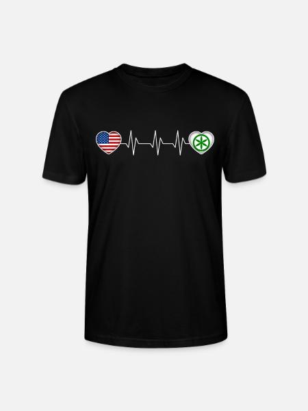 Padanie - T-shirt bio CRAFTER Stanley Stella Unisexe - noir
