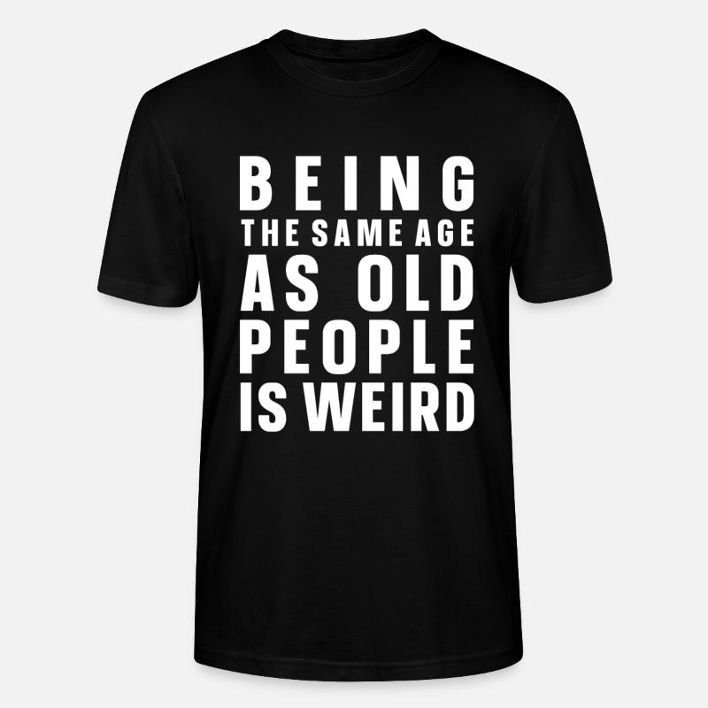Schwarzer Humor - Stanley/Stella Unisex Bio-T-Shirt CRAFTER - Schwarz