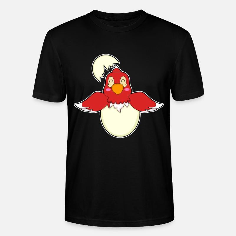 Oeuf de perroquet - T-shirt bio CRAFTER Stanley Stella Unisexe - noir