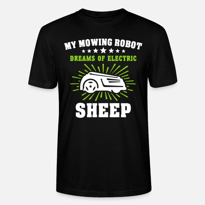Mähroboter - Stanley/Stella Unisex Bio-T-Shirt CRAFTER - Schwarz