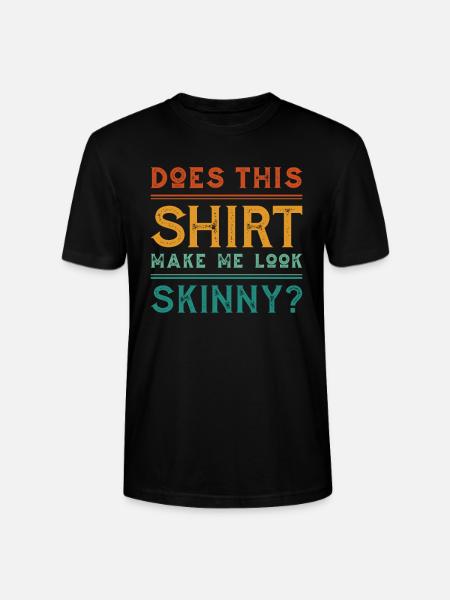 Black Humor Slim - Stanley/Stella CRAFTER Unisex Organic T-Shirt - black