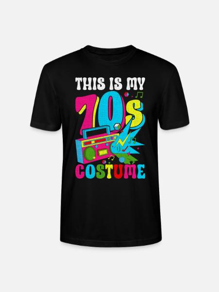 Hippie Retro Vaporwave - Stanley/Stella Unisex Bio-T-Shirt CRAFTER - Schwarz