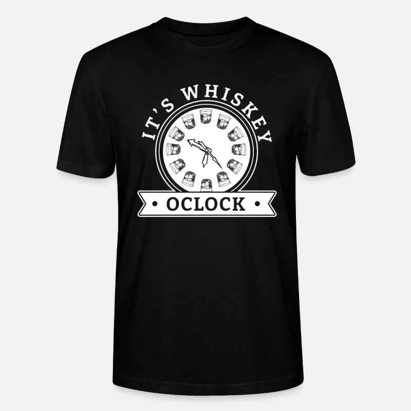 Whisky Whiskey - Stanley/Stella Unisex Bio-T-Shirt CRAFTER - Schwarz