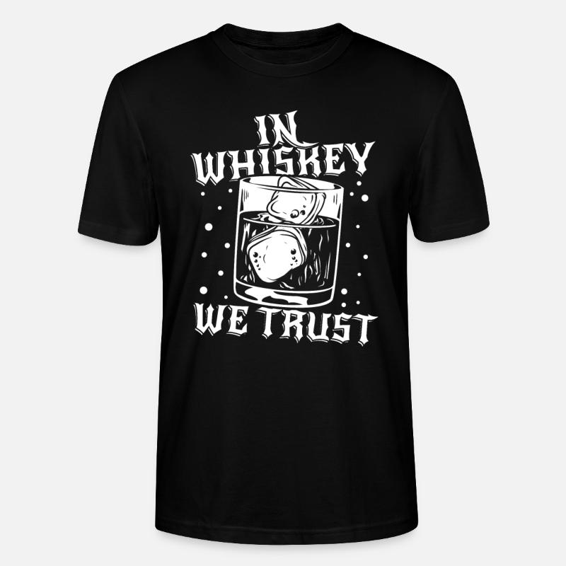 Whisky Whiskey - Stanley/Stella Unisex Bio-T-Shirt CRAFTER - Schwarz