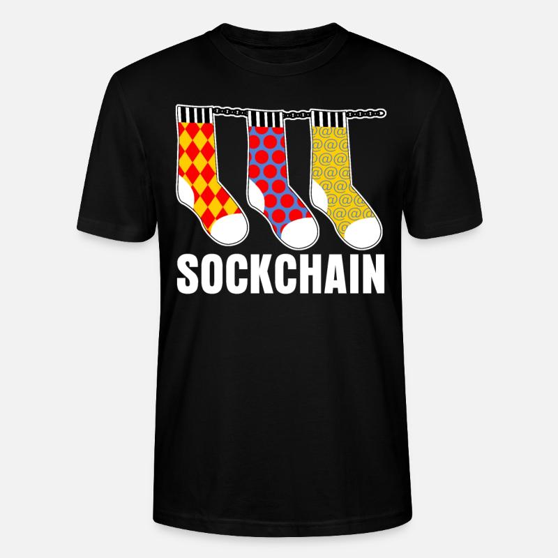 Admin Programmer Computer - Stanley/Stella CRAFTER Unisex Organic T-Shirt - black