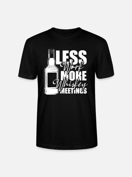 Whisky Whiskey - T-shirt bio CRAFTER Stanley Stella Unisexe - noir