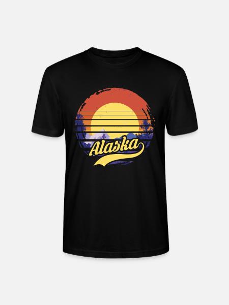 Alaska - T-shirt bio CRAFTER Stanley Stella Unisexe - noir