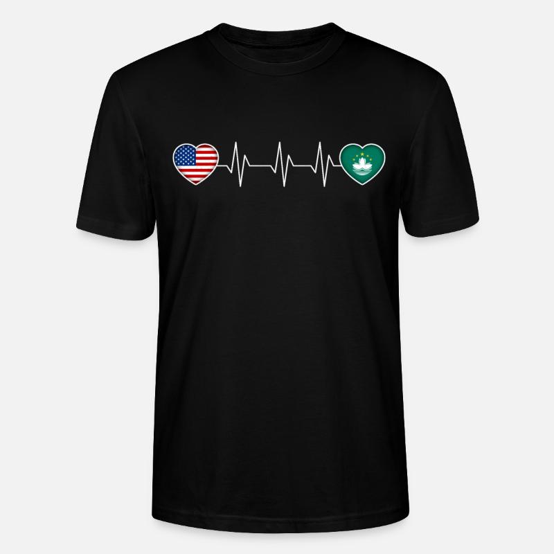 Macao - T-shirt bio CRAFTER Stanley Stella Unisexe - noir