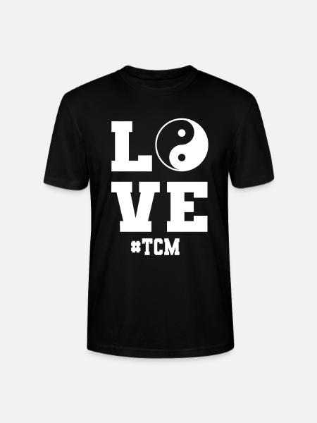 Elsker Tcm traditionel kinesisk medicin - Stanley Stella CRAFTER unisex økologisk-T-shirt - sort