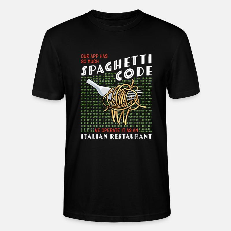 Computer programming - Stanley/Stella CRAFTER Unisex Organic T-Shirt - black