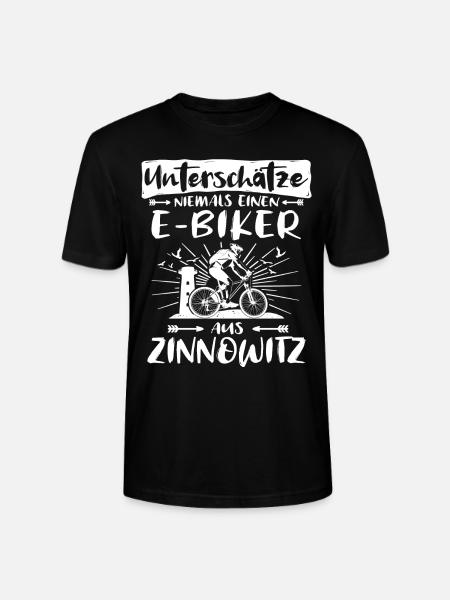 Zinnowitz Ebike Zinnowitzer Ebiker - Stanley/Stella Unisex Bio-T-Shirt CRAFTER - Schwarz