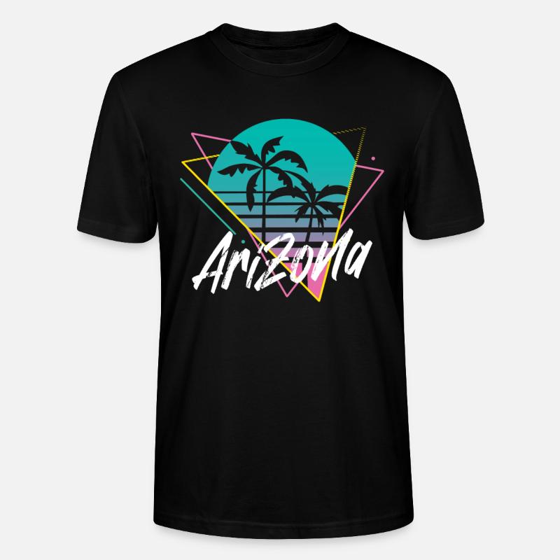 arizona - Stanley/Stella Unisex Bio-T-Shirt CRAFTER - Schwarz