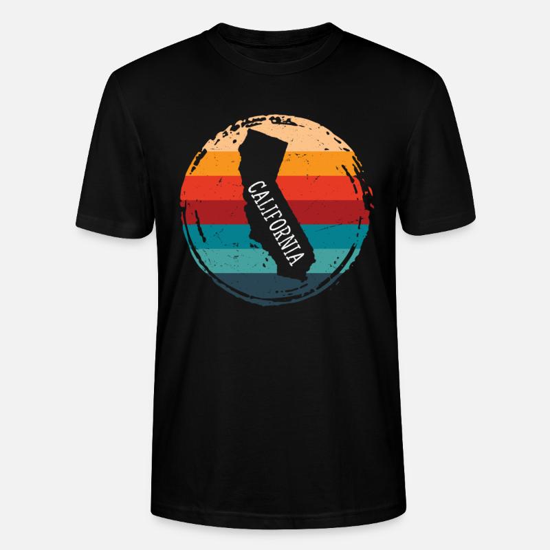 california - Stanley/Stella Unisex Bio-T-Shirt CRAFTER - Schwarz