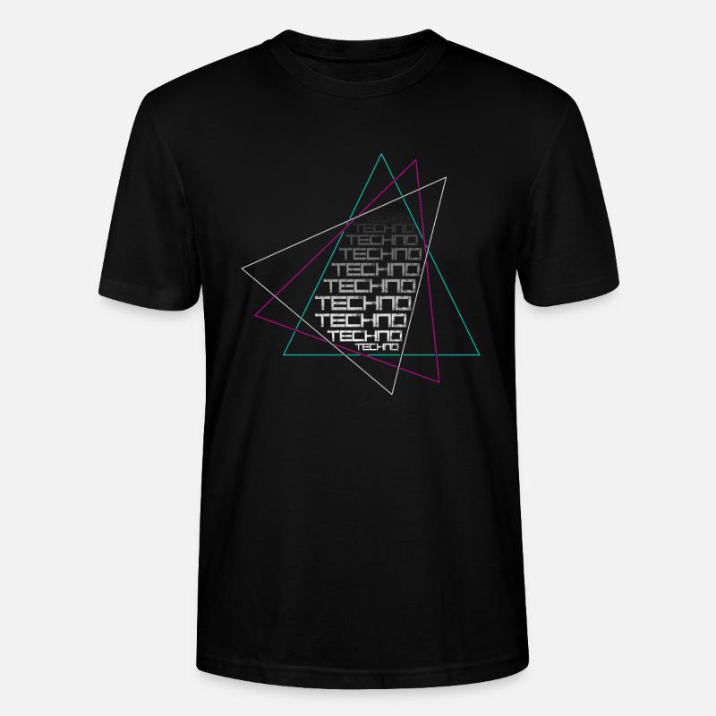 Techno - Stanley/Stella Unisex Bio-T-Shirt CRAFTER - Schwarz