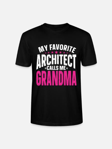 Architect's Gift, Architecture Lover - Stanley/Stella CRAFTER Unisex Organic T-Shirt - black