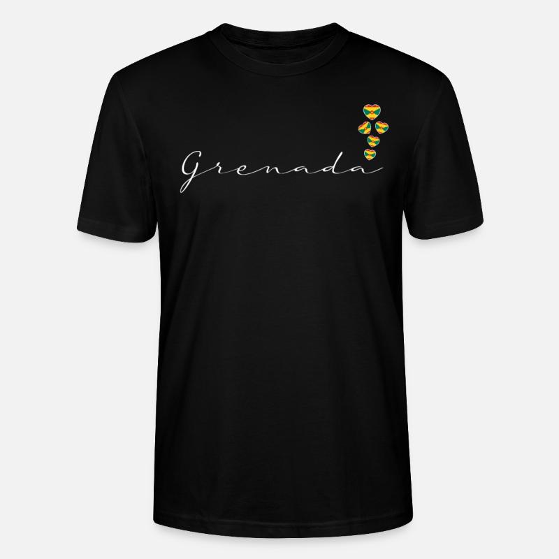 Grenada - Stanley/Stella Unisex Bio-T-Shirt CRAFTER - Schwarz