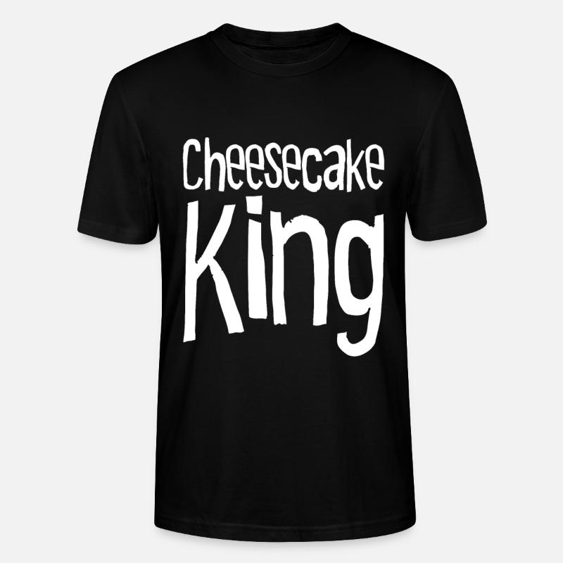 Cheesecake King - T-shirt bio CRAFTER Stanley Stella Unisexe - noir