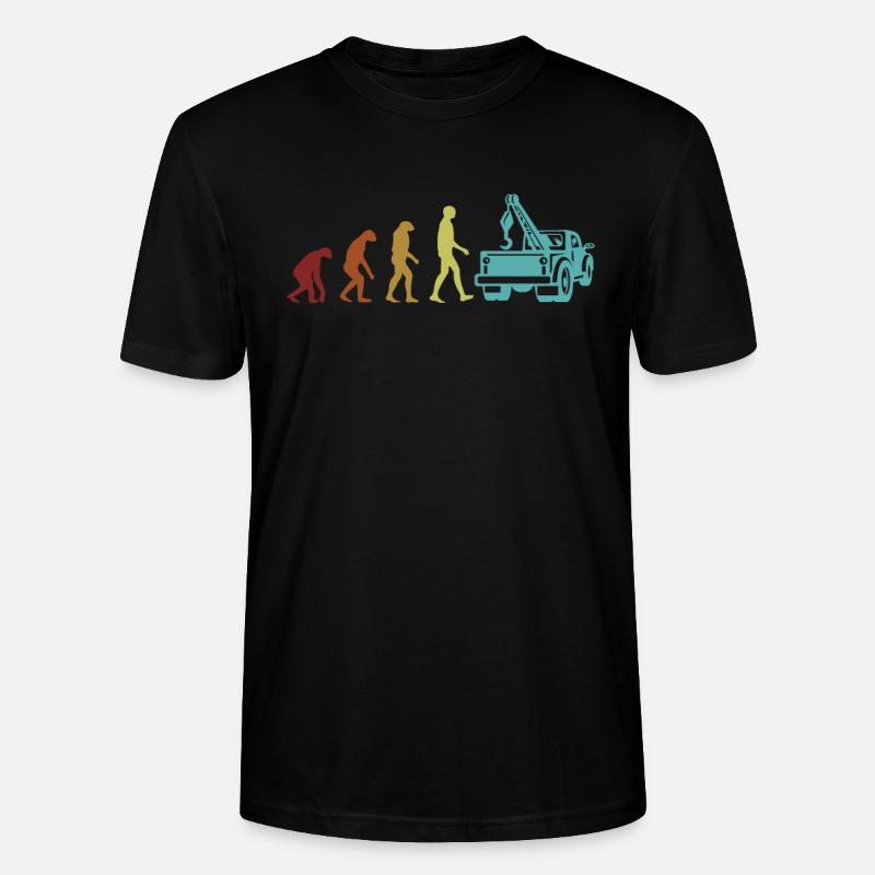 Conducteur de dépanneuse Evolution Evolution - T-shirt bio CRAFTER Stanley Stella Unisexe - noir