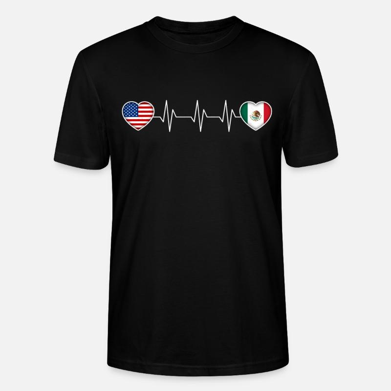 Mexiko - Stanley/Stella Unisex Bio-T-Shirt CRAFTER - Schwarz