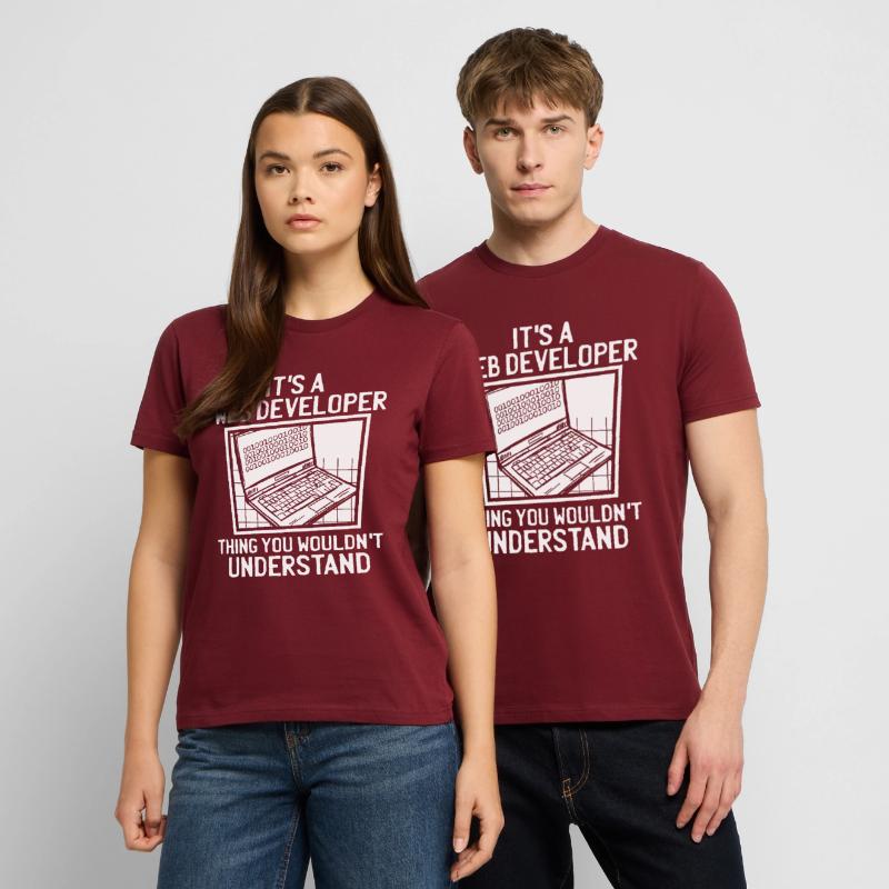 Web Developer Web Developer Stanley/Stella CRAFTER Unisex Organic T-Shirt