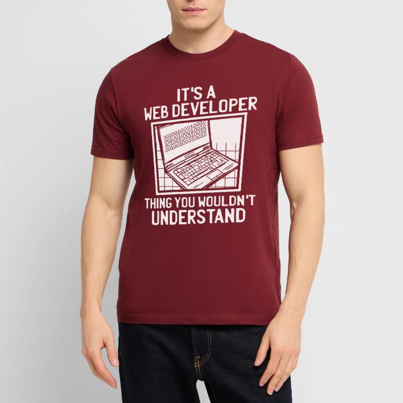 Web Developer Web Developer Stanley/Stella CRAFTER Unisex Organic T-Shirt